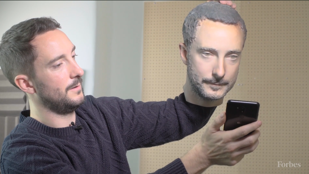 Quand le système de reconnaissance faciale est trompé par une impression 3D