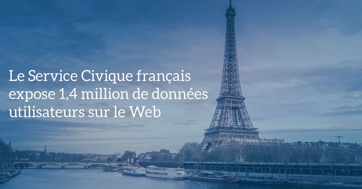 Fuite de données : des informations du Service Civique, exposé sur le réseau