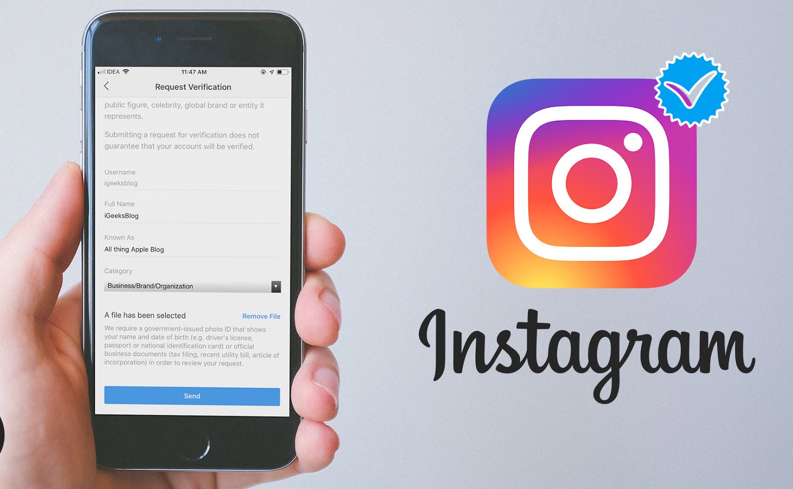 Social network: Instagram intends to require identification from its users