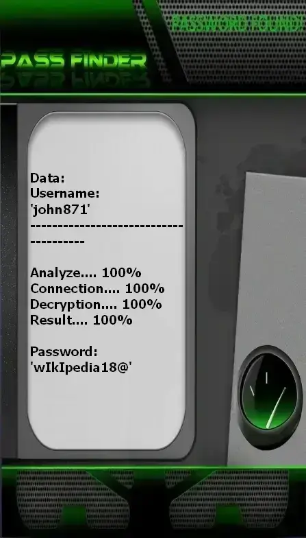 Decrypt Facebook account passwords