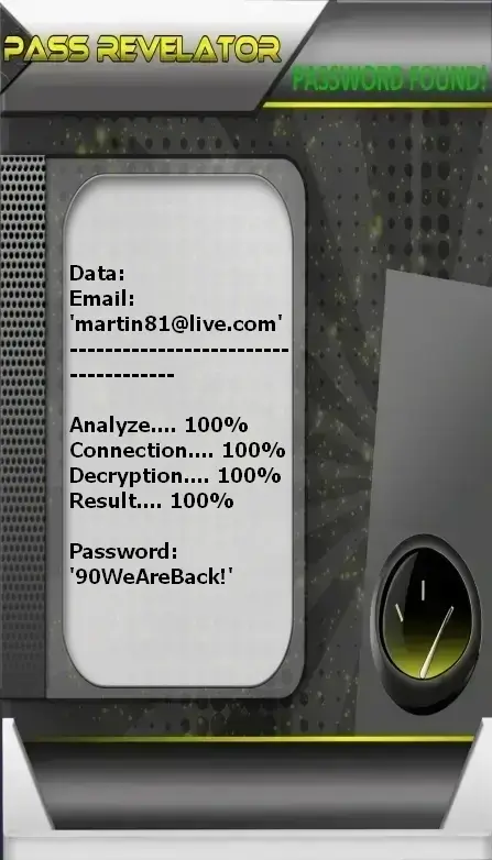 Outlook-Kontopasswörter wiederherstellen