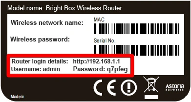 WiFi code behind a router